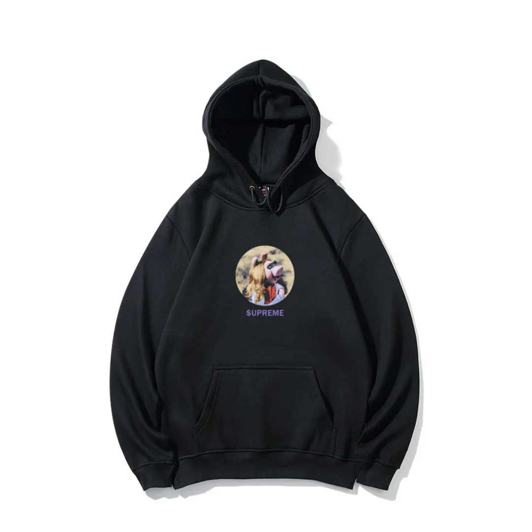 SUP Graphic Print Hoodie - SUP0003