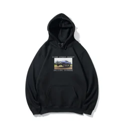 SUP Graphic Print Hoodie - SUP0007
