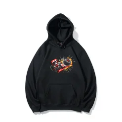 SUP Graphic Print Hoodie - SUP0008