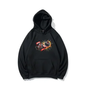 SUP Graphic Print Hoodie - SUP0008