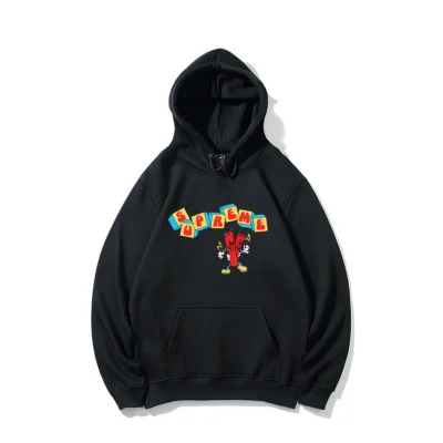SUP Graphic Print Hoodie - SUP0011