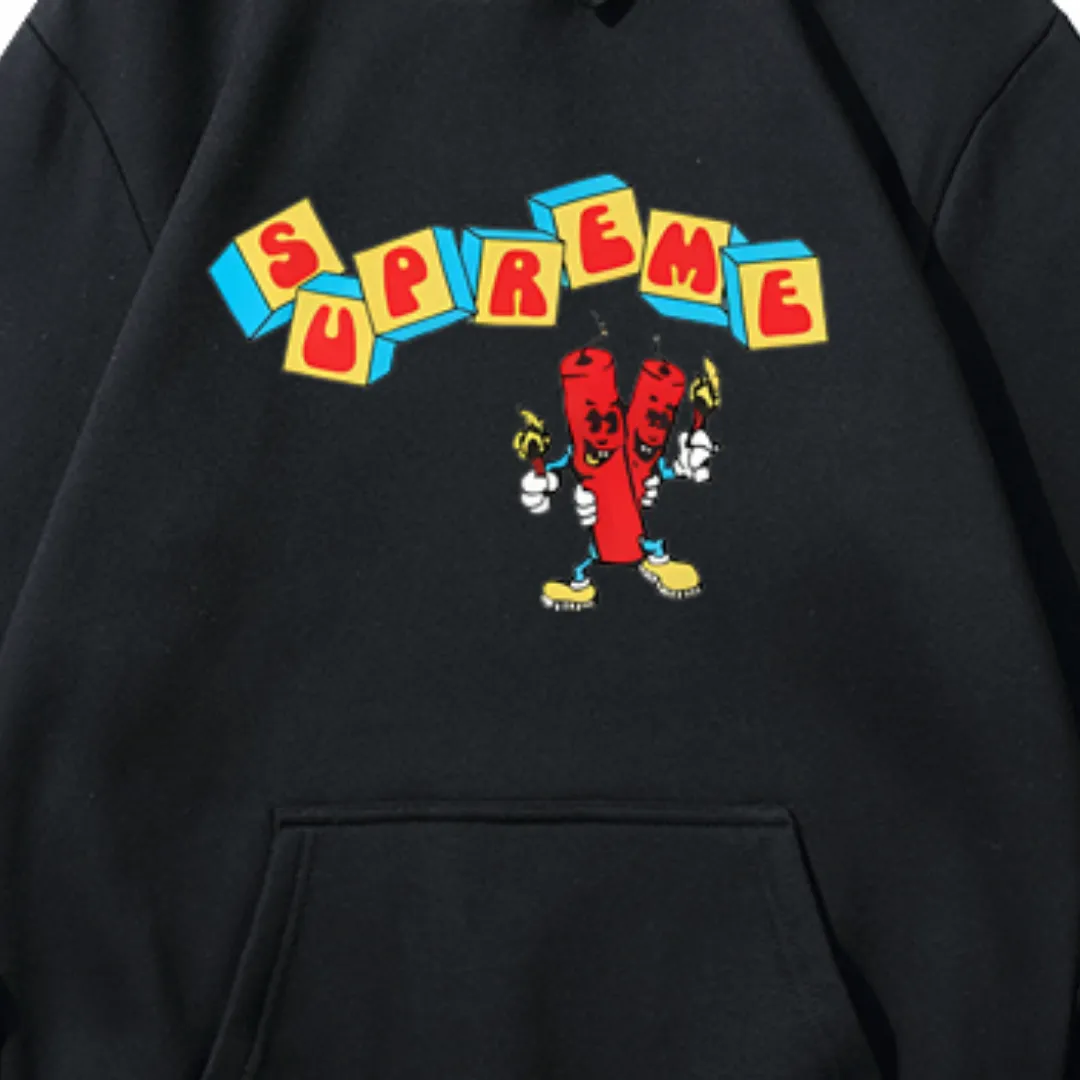 SUP Graphic Print Hoodie - SUP0011 - Image 3