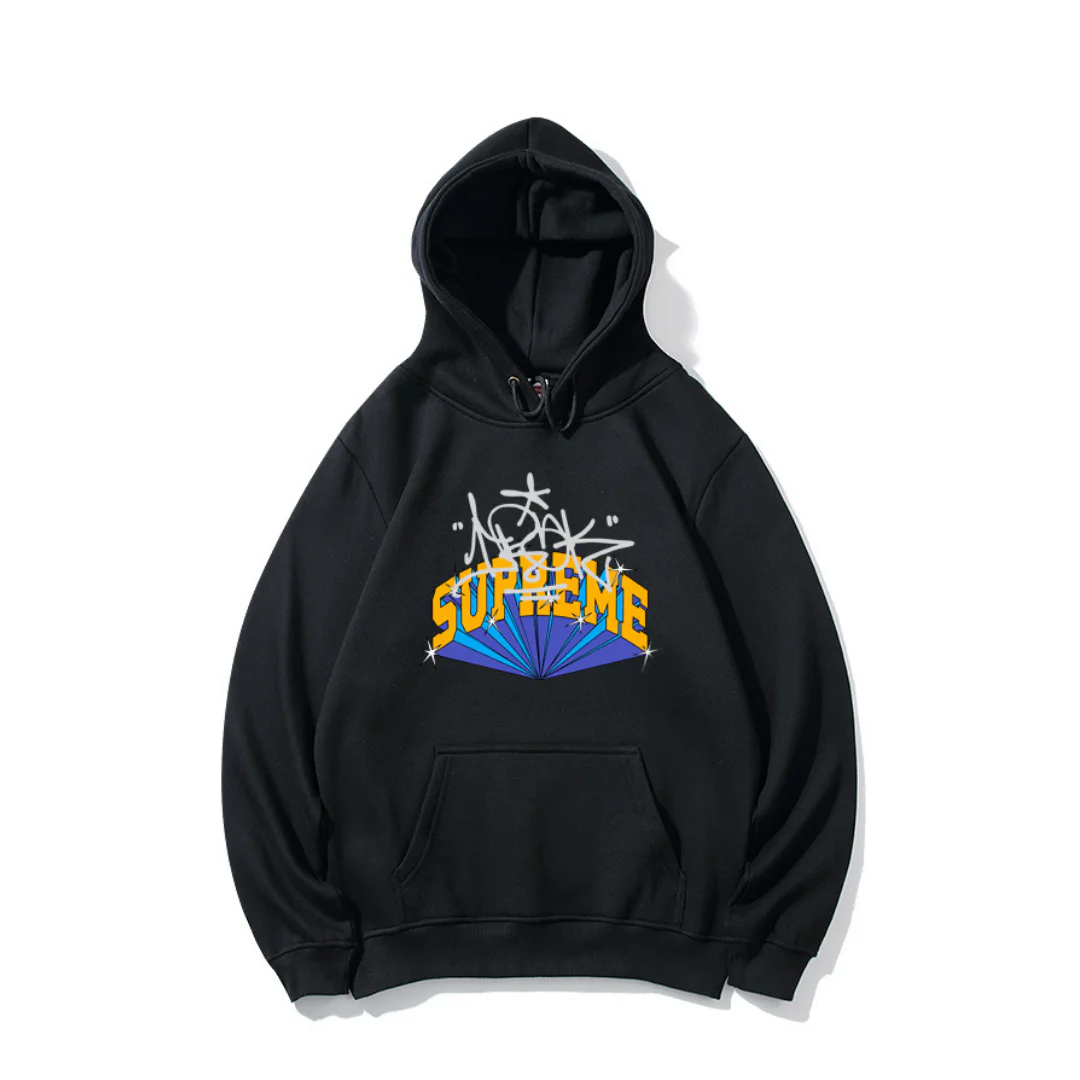 SUP Graphic Print Hoodie - SUP0013