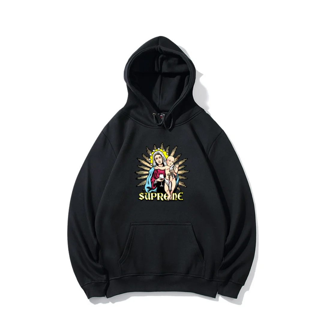 SUP Graphic Print Hoodie - SUP0018