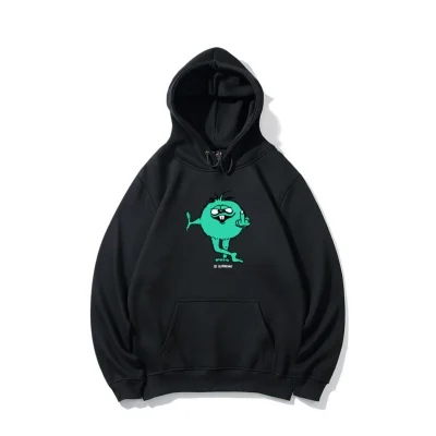 SUP Graphic Print Hoodie - SUP0019