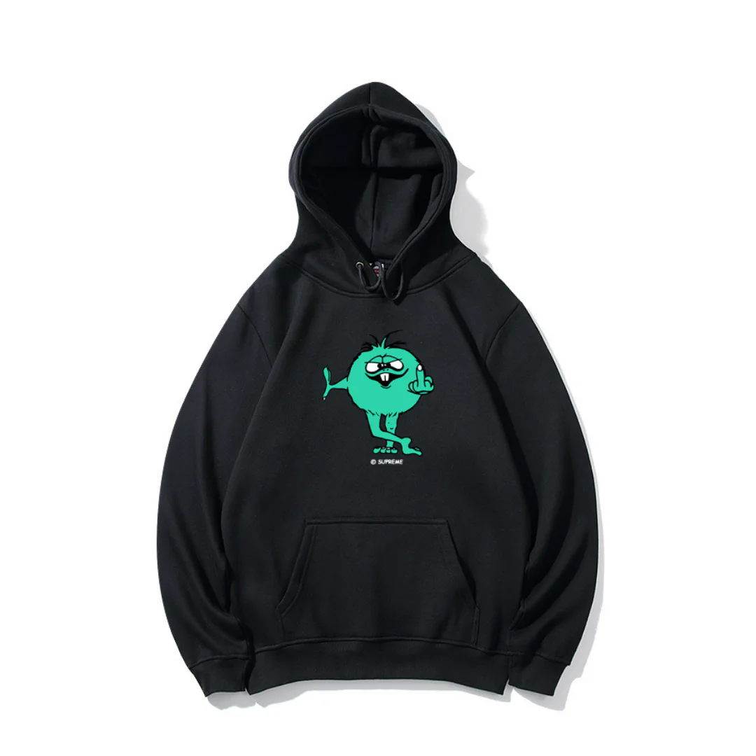 SUP Graphic Print Hoodie - SUP0019