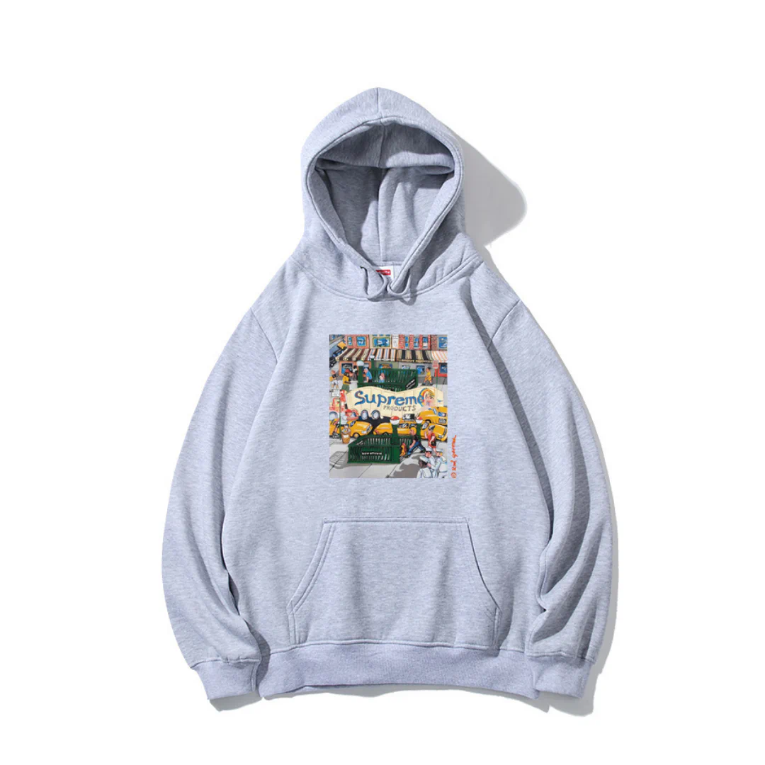 SUP Graphic Print Hoodie - SUP0023 - Image 11