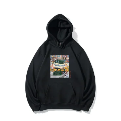 SUP Graphic Print Hoodie - SUP0023