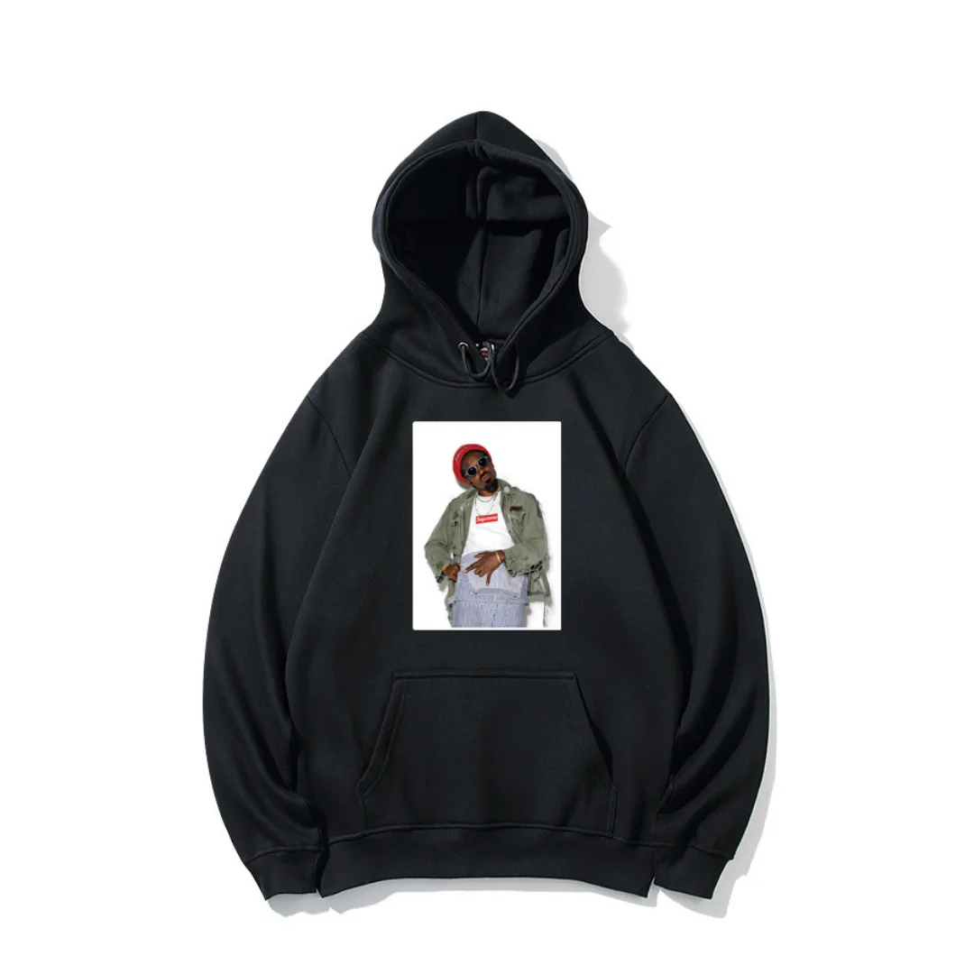 SUP Graphic Print Hoodie - SUP0025
