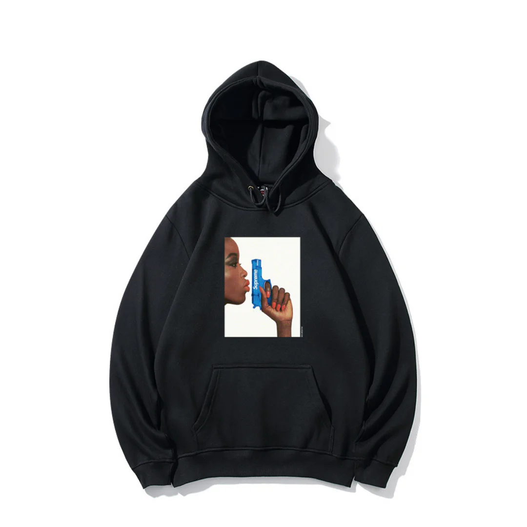 SUP Graphic Print Hoodie - SUP0026