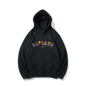 SUP Graphic Print Hoodie - SUP0028
