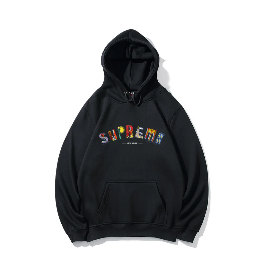 SUP Graphic Print Hoodie - SUP0028