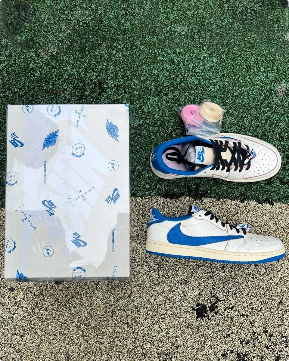 Travis Scott x Fragment x AJ 1 Low OG