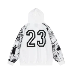 Alternative view of JD Logo Printed Hoodie - JD0028