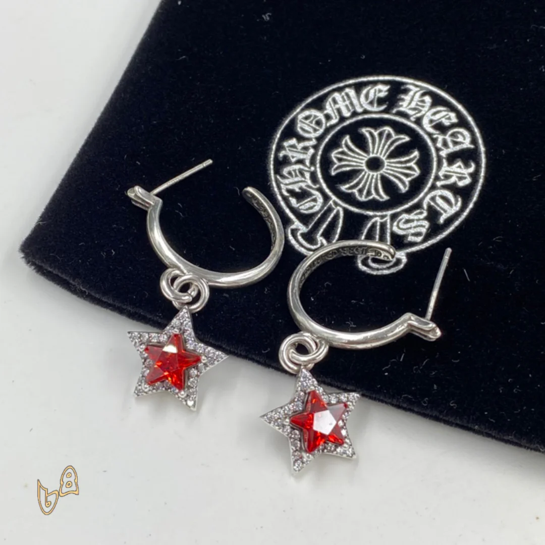 CH Stars Earrings - CH0149 - Image 4