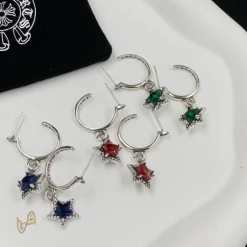 Alternative view of CH Stars Earrings - CH0149
