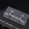 CH Cross Lip Tongue Earrings - CH0151