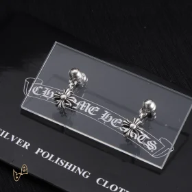 CH Cross Lip Tongue Earrings - CH0151