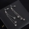 CH Triple Charm Drop Earrings - CH0157