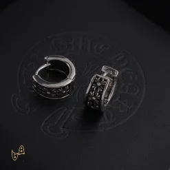 CH Cross Hoop Earrings - CH0158