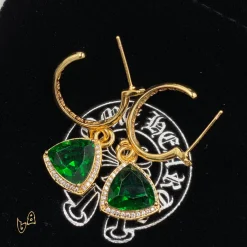 CH Gemstone Stud Earrings - CH0163