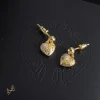 CH Vine Heart Drop Earrings - CH0166