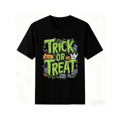 Halloween Graphic Printed T-Shirts - HLW0004