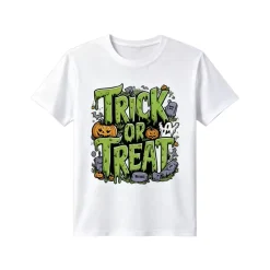 Alternative view of Halloween Graphic Printed T-Shirts - HLW0004