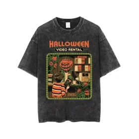 Halloween Graphic Printed T-Shirts - HLW0006