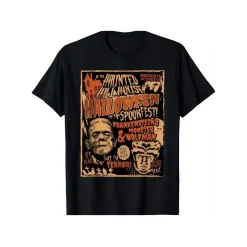 Halloween Graphic Printed T-Shirts - HLW0007