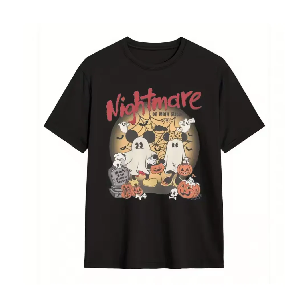 Halloween Graphic Printed T-Shirts - HLW0009