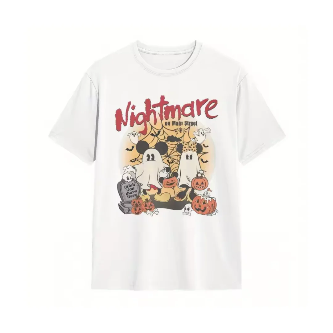 Halloween Graphic Printed T-Shirts - HLW0009 - Image 2