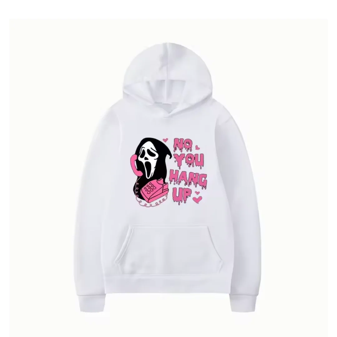 Halloween Graphic Printed Hoodie - HLW0012 - Image 2