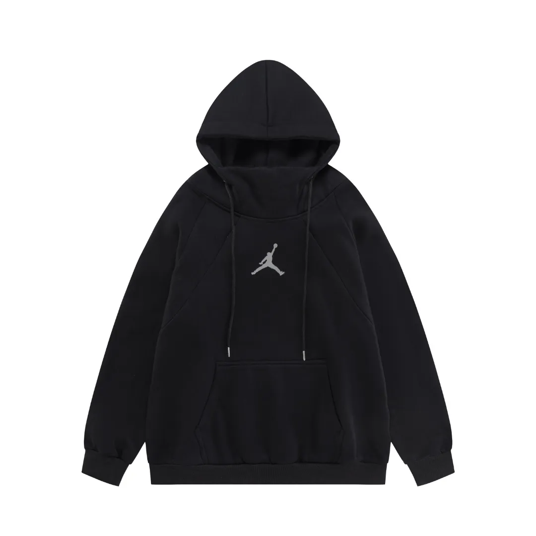JD Logo Printed Hoodie - JD0036 - Image 3