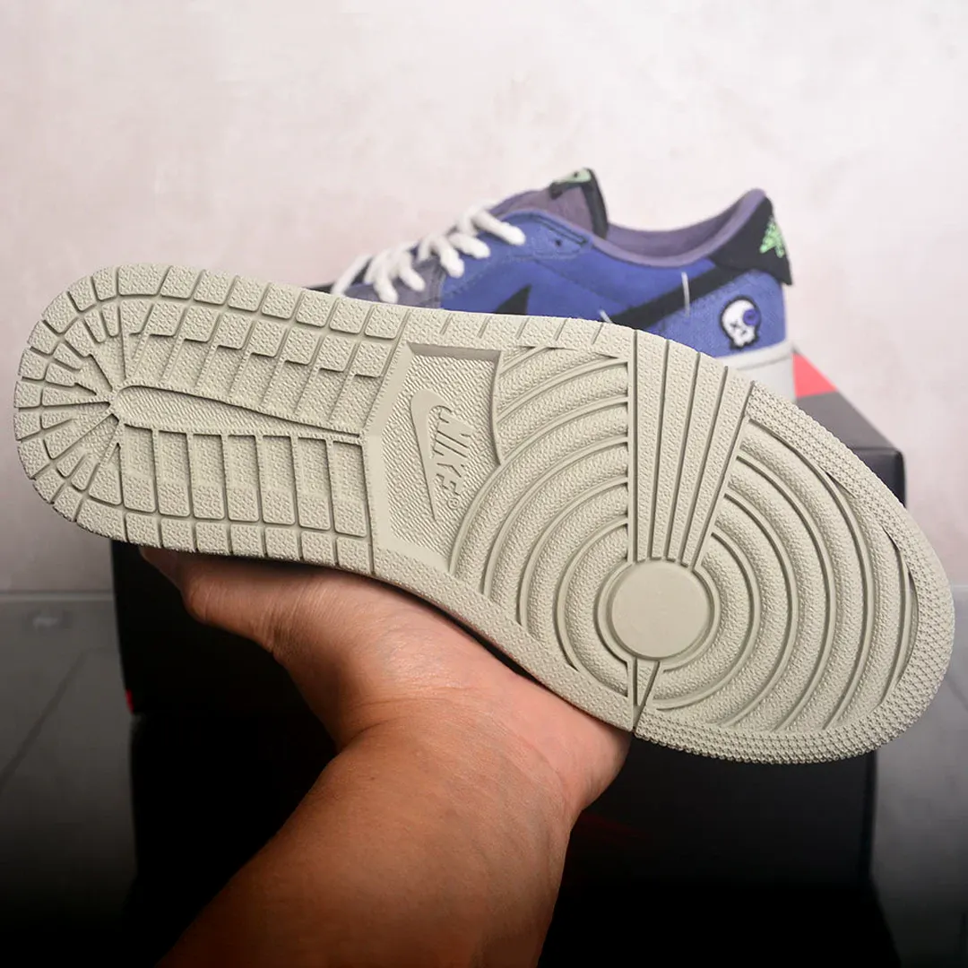 Zion Williamson x AJ 1 Low OG Voodoo Alternate Shoes Sneakers - nk0004307 - Image 9