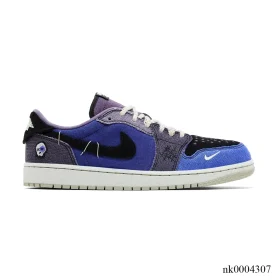 Zion Williamson x AJ 1 Low OG Voodoo Alternate Shoes Sneakers - nk0004307