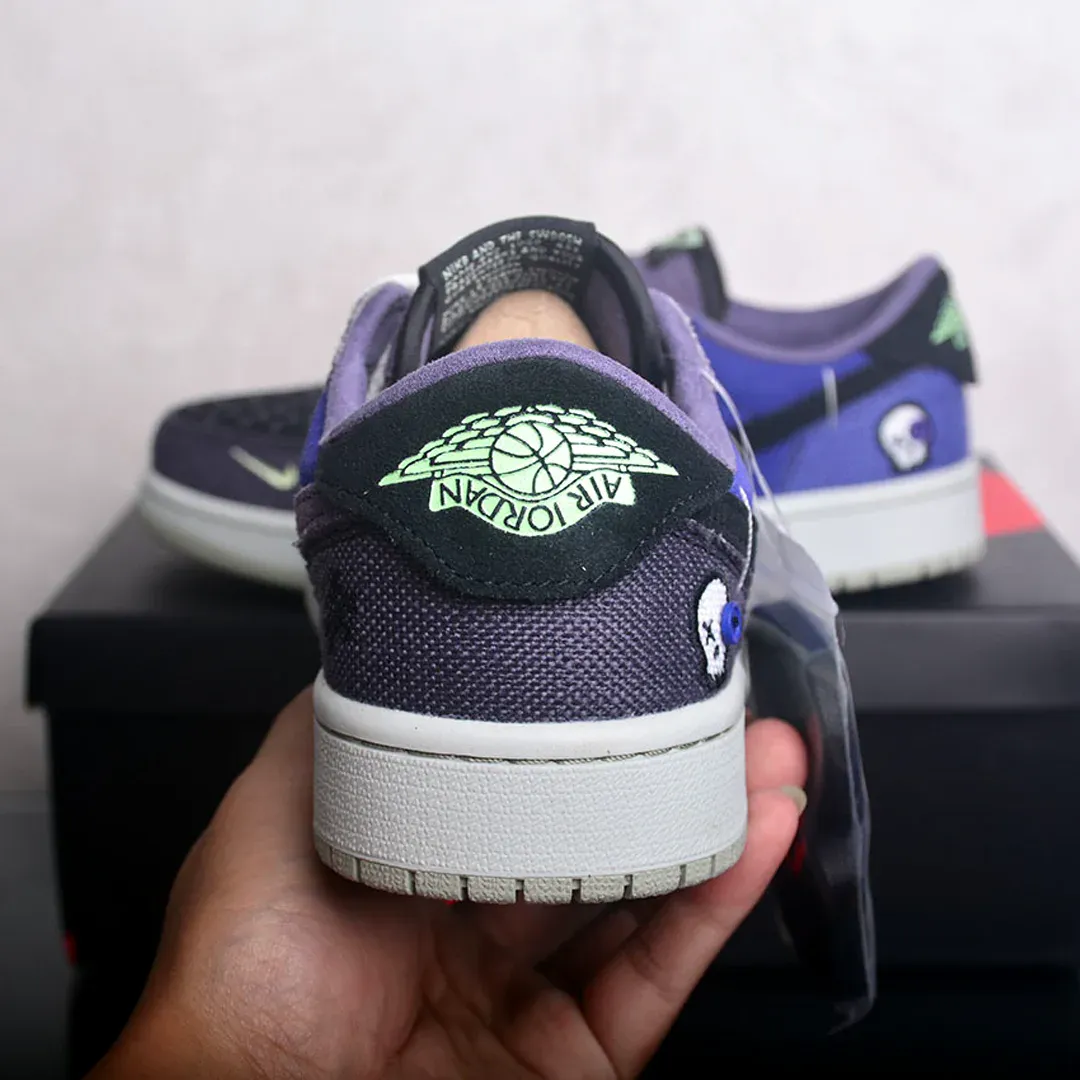 Zion Williamson x AJ 1 Low OG Voodoo Alternate Shoes Sneakers - nk0004307 - Image 8