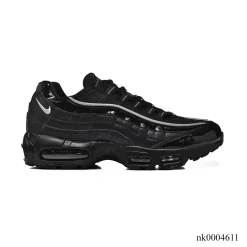 AM 95 Black Patent Shoes Sneakers - nk0004611