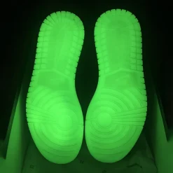 Alternative view of Travis Scott x KAWS x AJ 1 Low OG Cool Grey Shoes Sneakers – nk0004638