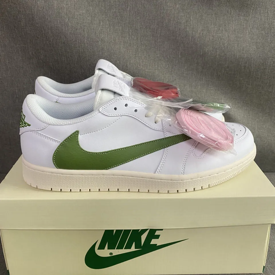 Travis Scott x AJ 1 Low OG Matcha Shoes Sneakers – nk0004659 - Image 3