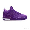 Nigel Sylvester x AJ 4 Purple Shoes Sneakers - nk0004676