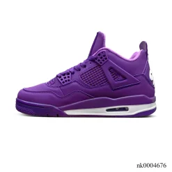 Alternative view of Nigel Sylvester x AJ 4 Purple Shoes Sneakers - nk0004676