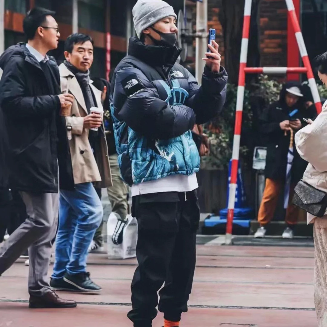 SUP x TNF Down Jacket - TNF0010 - Image 12