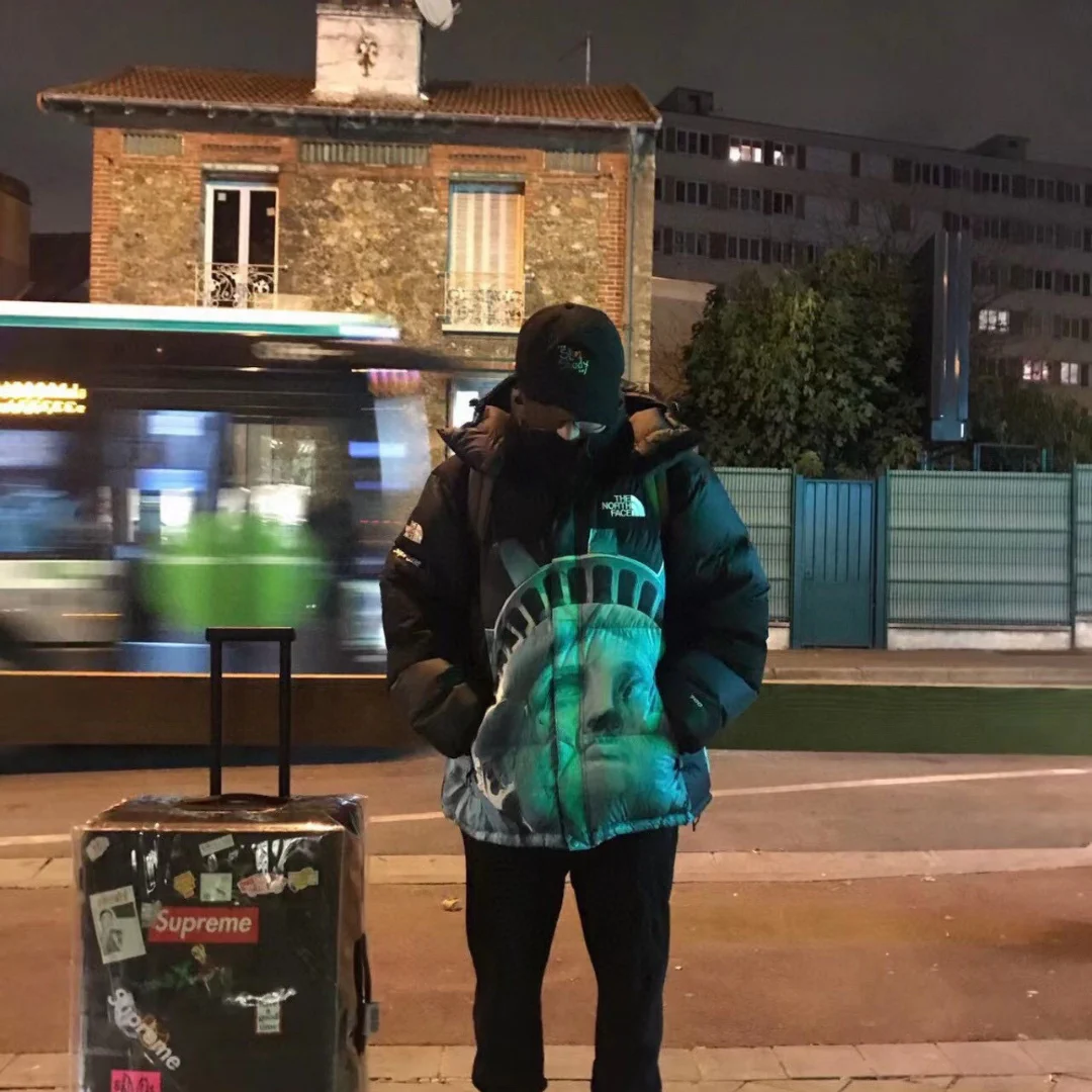 SUP x TNF Down Jacket - TNF0010 - Image 13