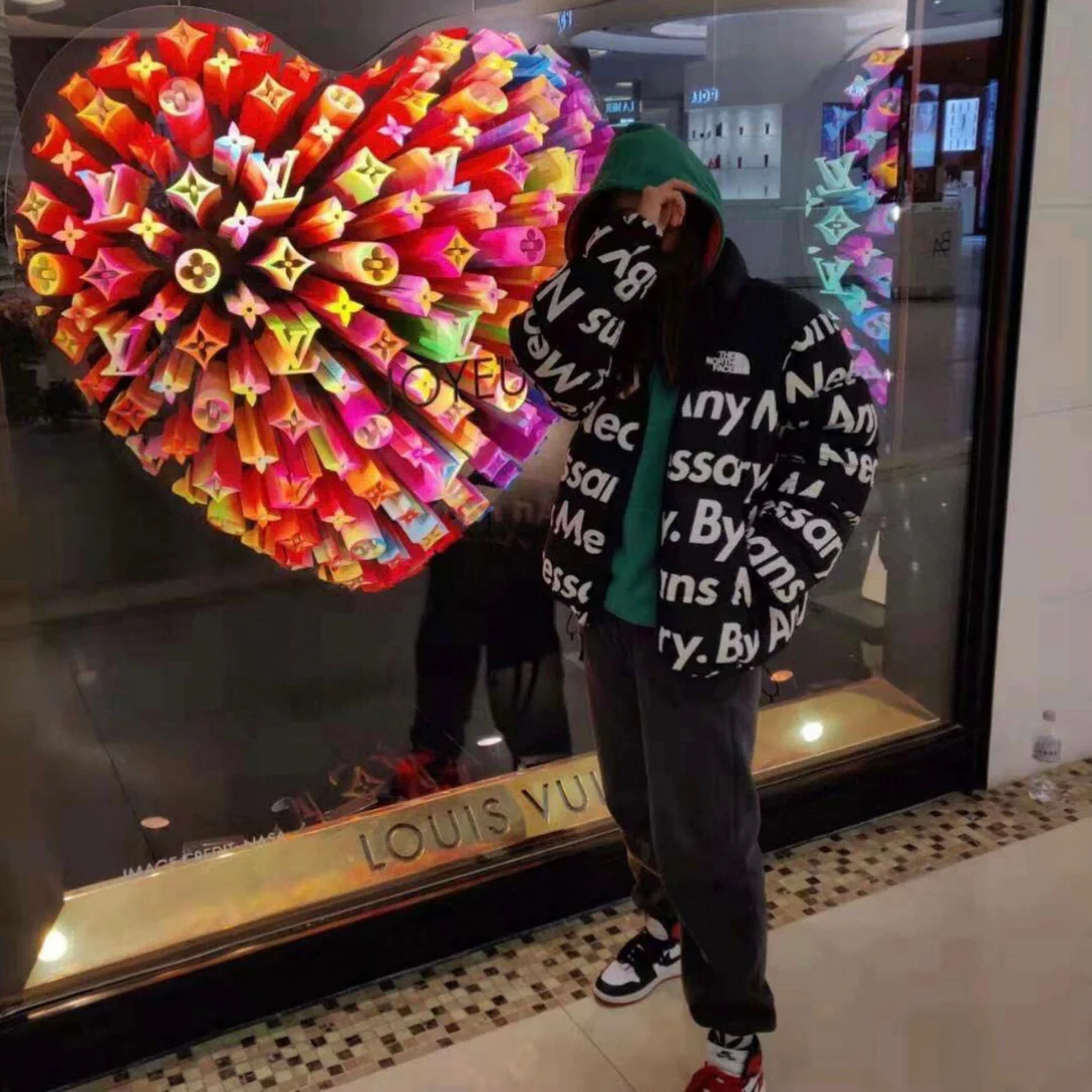 SUP x TNF Down Jacket - TNF0013 - Image 10