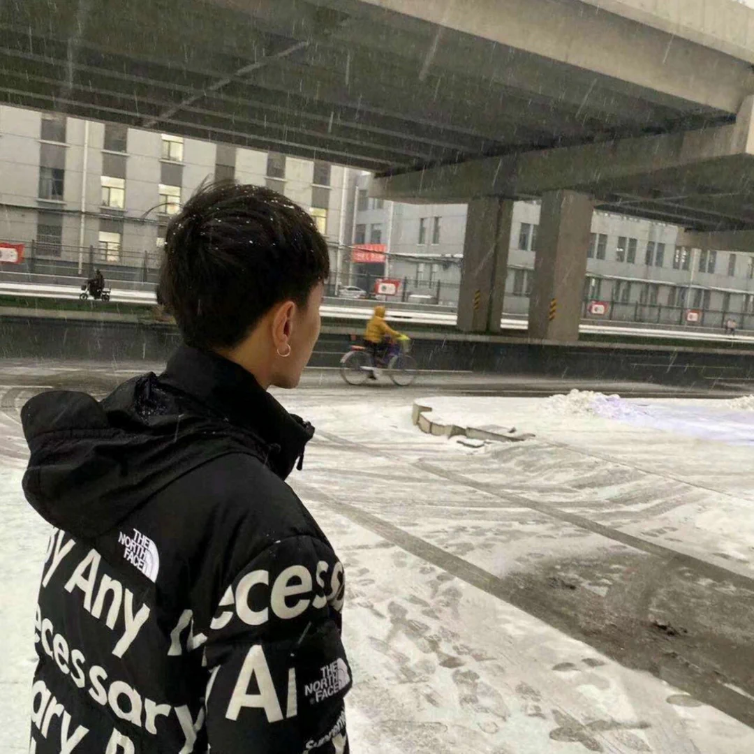 SUP x TNF Down Jacket - TNF0013 - Image 13