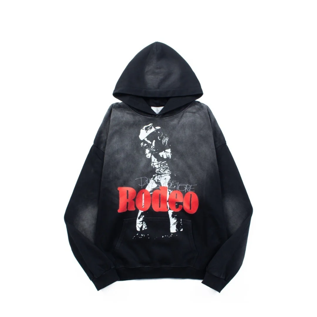 Travis Scott Graphic Print Hoodie - TS0002
