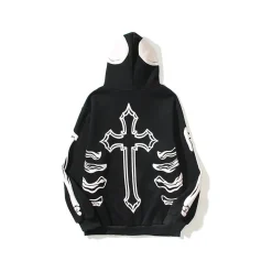 Alternative view of Travis Scott Graphic Print Hoodie - TS0004