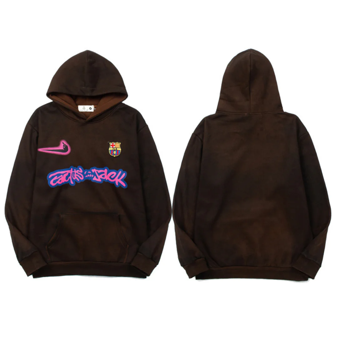 Travis Scott Graphic Print Hoodie - TS0007 - Image 3