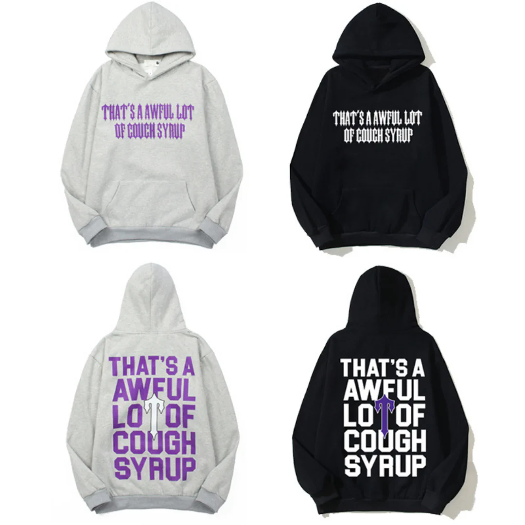 Travis Scott Graphic Print Hoodie - TS0009 - Image 5